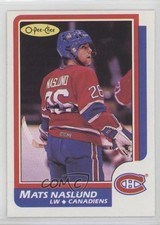 1986-87 O-Pee-Chee Mats Naslund #161 11fi