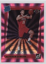 2021-22 Panini Donruss Rated Rookie Holo Pink Laser Alperen Sengun #219 17a5