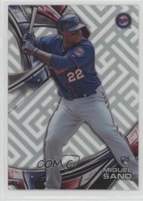 2016 Topps High Tek Pattern 1 Spiral Vortex/Maze Grid Miguel Sano #HT-MS 4g0