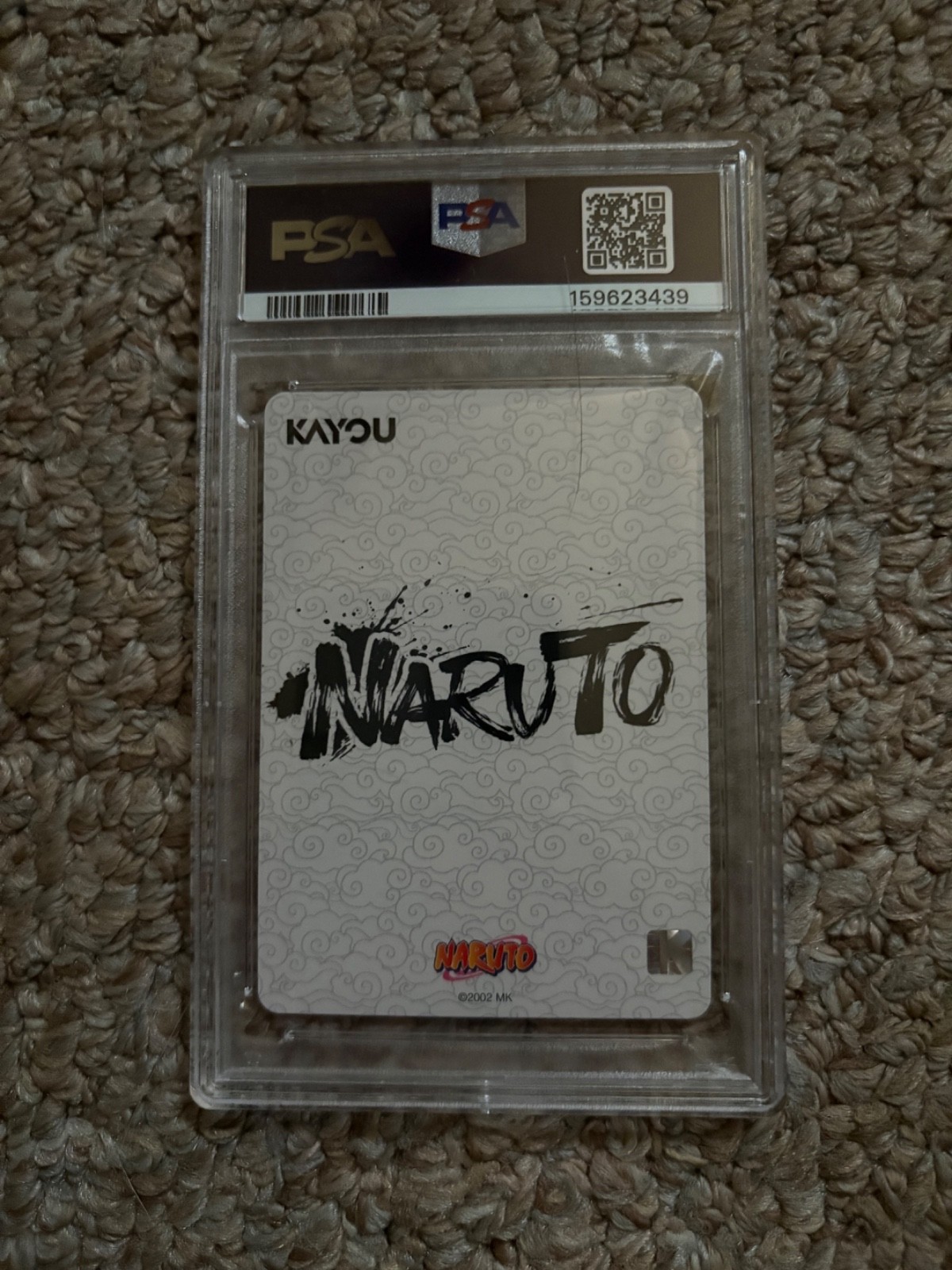 2025 Naruto Kayou Gaara AR PSA 10 001L4 Series 2 English view 2