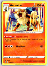 Arcanine 028/192 SWSH02: Rebel Clash Rare 2020 NM