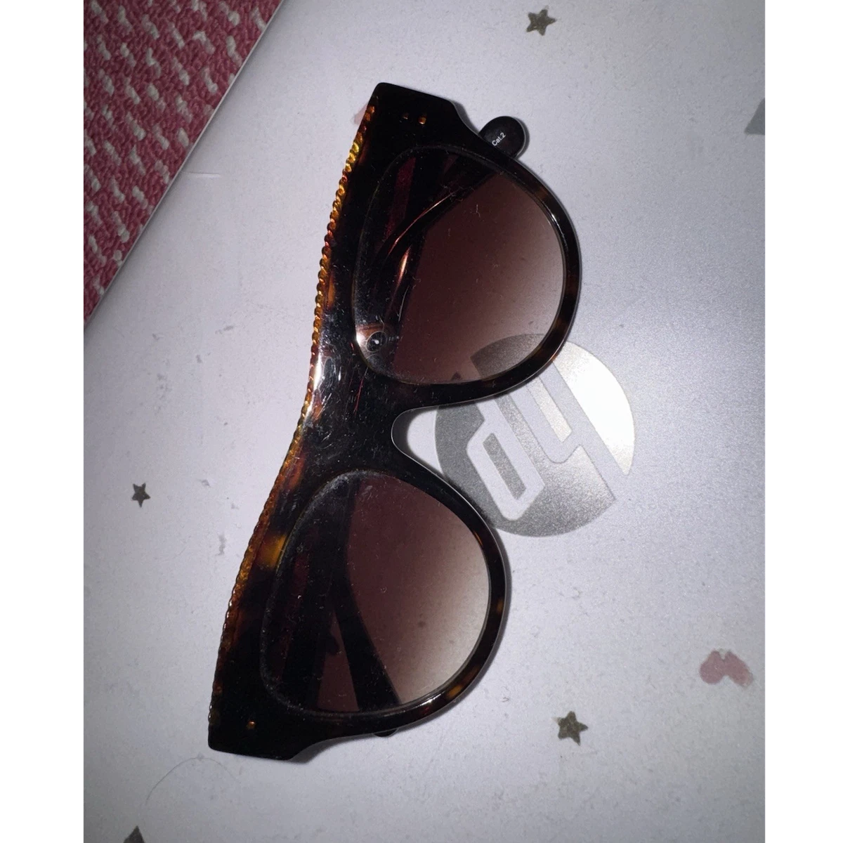 Stella McCartney IS0007S Round Rose Gold Sunglasses Round Oversized Italy NWT Stella McCartney Sunglasses SC-0206-S 004 main image 4