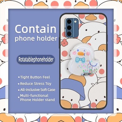 MYDING-Phone Case for Nokia C300 4G,  Drift Sand Silicone Quicksand Simplicity
