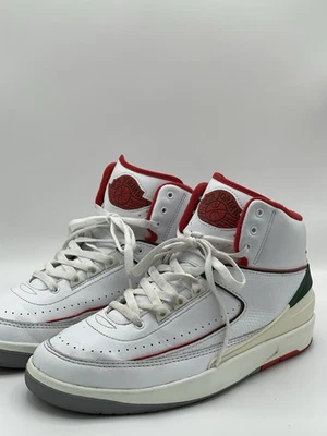Nike Air Jordan 2 Retro Origins DR8884-101 Herren Größe 9 Basketballschuhe LEGIT - Bild 1 von 4