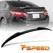For Nissan Altima 2016 2017 2018 V-style Glossy Black Abs Lip Rear Spoiler Wing For Nissan Altima 2016 2017 2018 V-style Glossy Black Abs Lip Rear Spoiler Wing