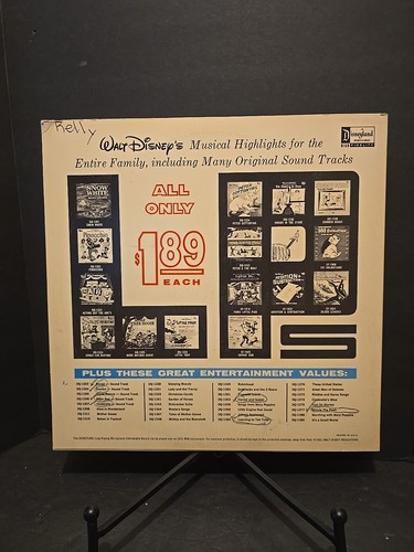 Walt Disney Swiss Family Robinson Vinyl LP 1963 W/survey Card DQ-1280 Near Mint - Picture 2 of 11
