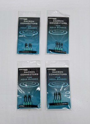 Drennan Dacron Connectors Fishing Pole Elastic Aqua Bungee Job Lot