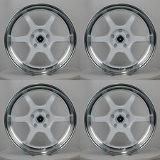 New Set 19 Rg D2 Advan Racing Style Wheels 19x8.5 35 5x114.3 Cb 73.1