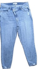 Abercrombie  Fitch Women  s The Super Skinny Ankle High Rise Curve Love Size 32