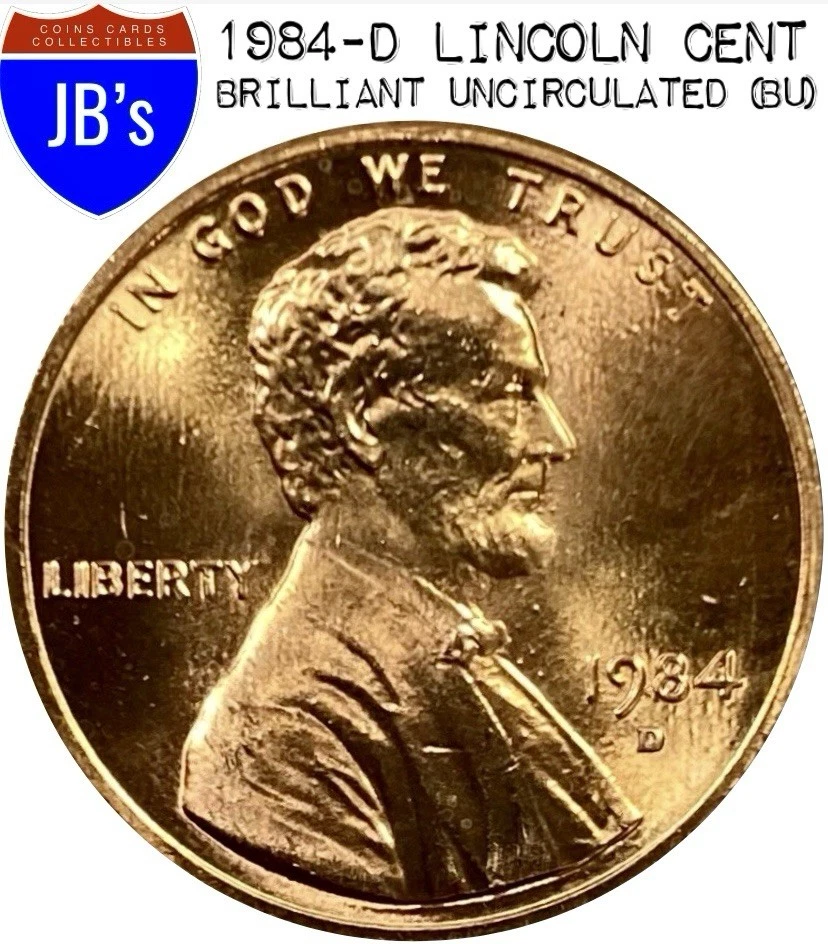 Lincoln Memorial Small Cents (1959-2008) 1984 for sale | eBay