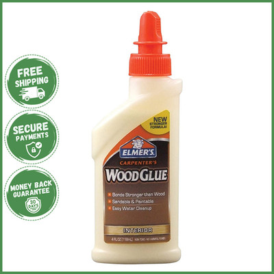 ELMER'S CARPENTERS WOOD GLUE Home Repairs Applicator Bond Sandable Paintable NEW