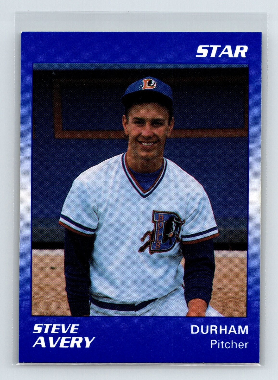 Steve Avery 1989 Star #67 - Durham Bulls