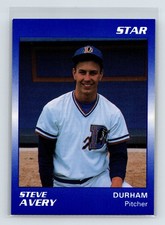 Steve Avery 1989 Star #67 - Durham Bulls