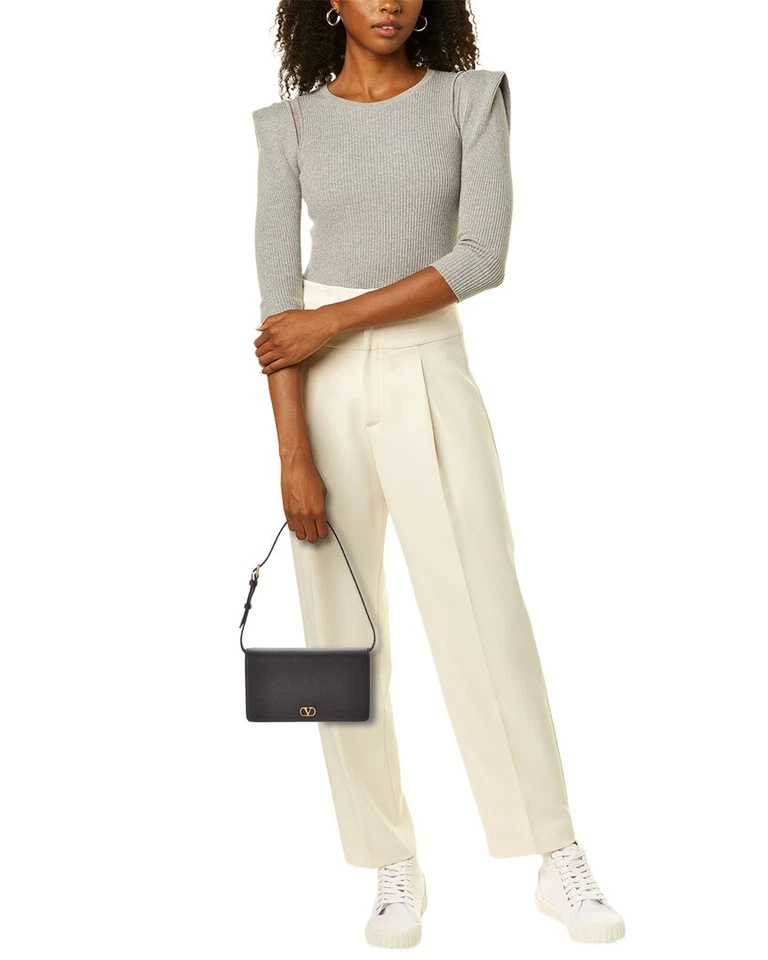 Valentino Vlogo Signature Mini Leather Shoulder Bag Women's Black - Image 4 of 4