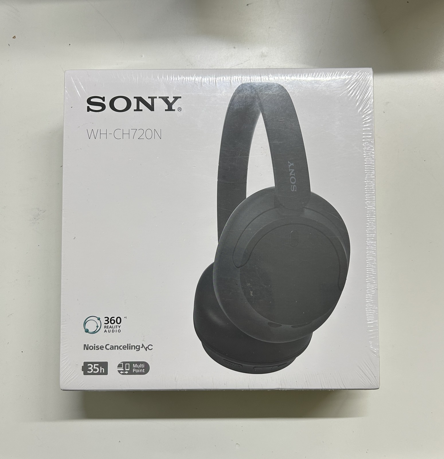 Sony WH-CH720N Noise Cancelling Headphones 35h Multi-Point Black