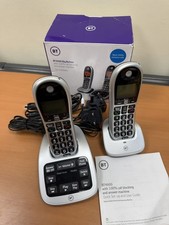 BT 4600 Cordless Phone, Twin Handset with Big Buttons - Great Condition
