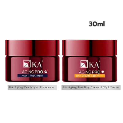 2x KA Aging Pro Day Cream SPF38 & Night Treatment 50g Set Hydrating Firming Glow