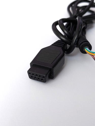 Commodore 64, Amiga, Atari, Sega Joystick Replacement Cable, DB9, 150cm NEW - Imagen 2 de 3