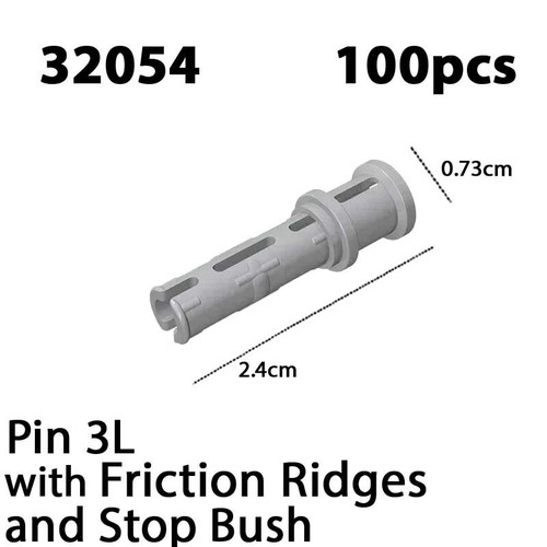 Technic Pin Shaft Peg Connectors Tow Ball Mechanical Building Blocks for Lego - Bild 62 von 102