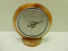 TABLE BAROMETER MARBLE CASE MADE IN ENGLAND