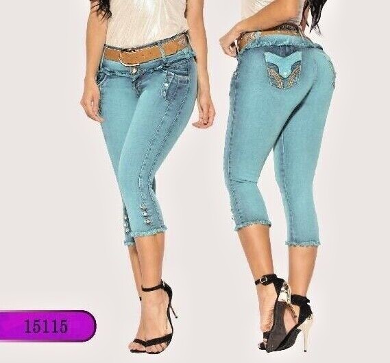 Capri Short Corto Colombian Shorts Bermuda Buttlift levantacola