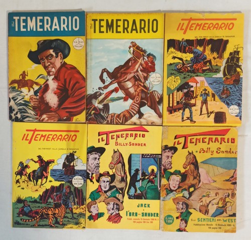 IL TEMERARIO BILLY SANDER 1/6 serie completa Ed. Emer 1959 !! - Picture 3 of 4