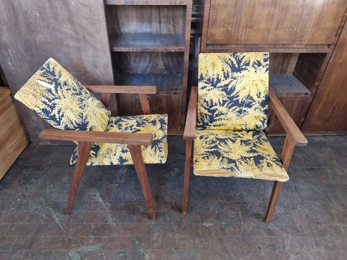 Coppia poltrone Nello Stile Di FRANCO ALBINI - Foto 3 di 3