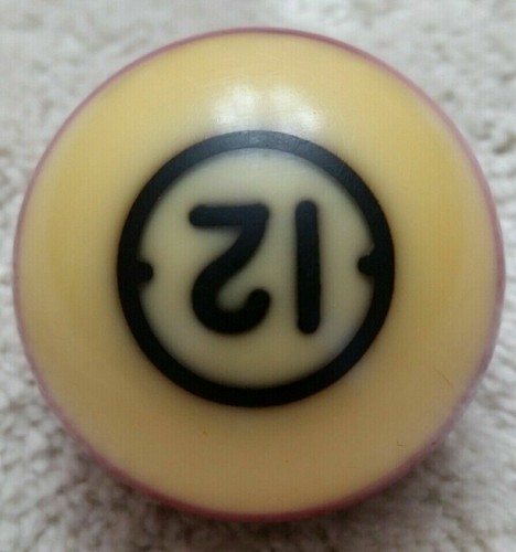 #12 Pool Ball. Antique, Vintage And Current Style Balls. Many To Choose From. - Picture 129 of 615