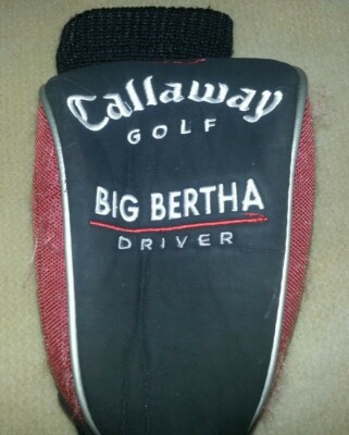 Callaway Golf Big Bertha Driver S2H2 Golf headcover Black, Bronze, Silver Cover