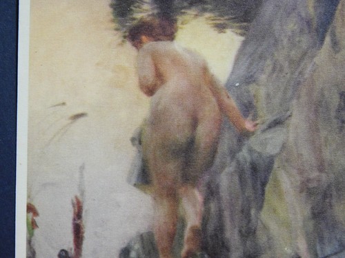 Postkarte 1977 nackte Frau Anders Zorn Postcard naked woman nude art AK Kunst - Picture 2 of 8