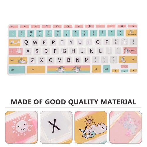 Protecteur De Clavier Couverture D'ordinateur Portable Peau En Silicone - Afbeelding 6 van 12