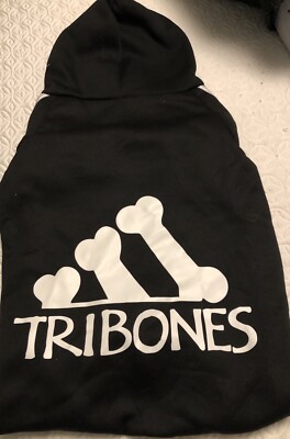 Tribones Dog  Hoodie. Fits Dogs 48-66 lbs. 2 Leg 2XL.
