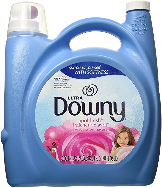 Downy Ultra April Fresh Scent Fabric Softener Liquid -19 Oz