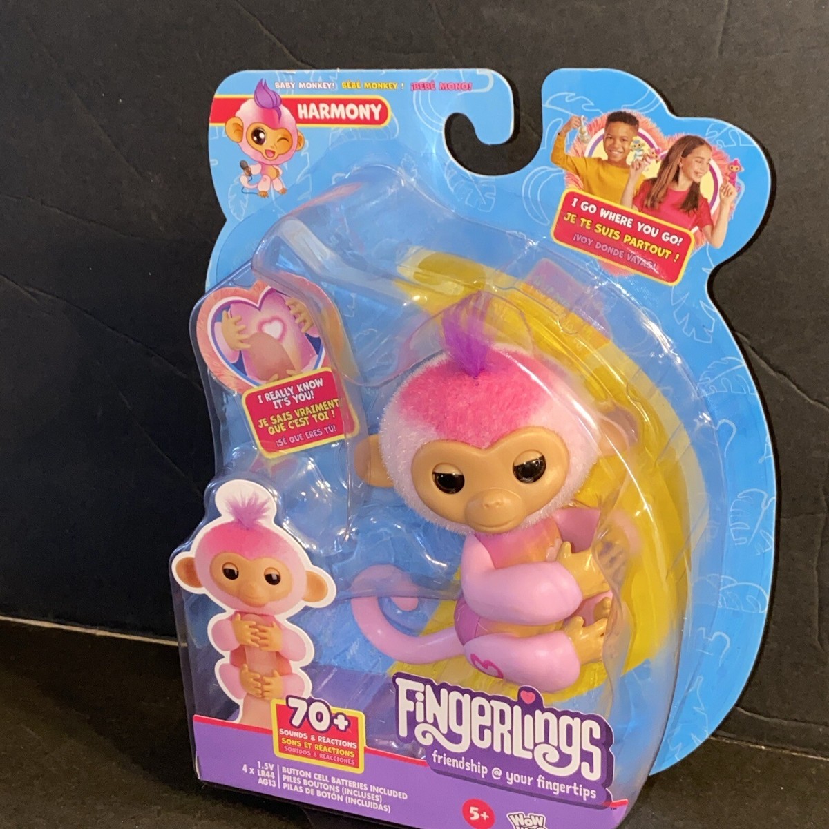 Playset Fingerlings Baby Monkey Toy Fingerlings Monkey Walmart