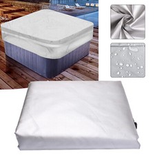 Hot Tub Cover Guard Cap Protect Hottub Tubs Lid Silver Coated Fabric Waterproof