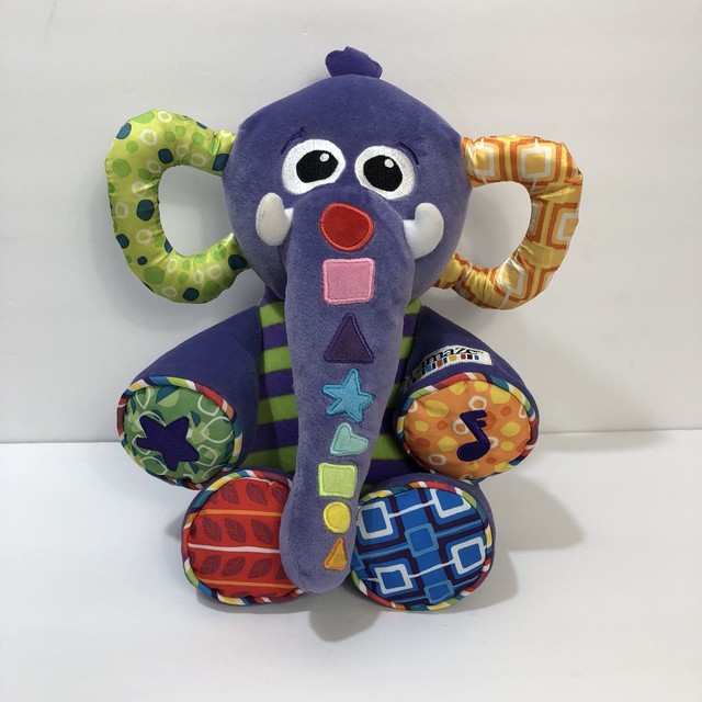 Lamaze Eddie the Elephant Purple Tunes Plush Baby Infant Developmental