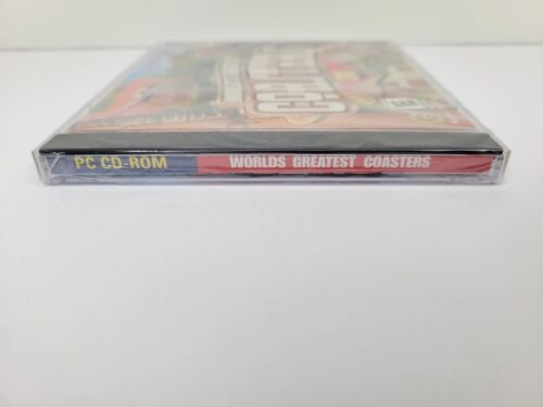 NEW SEALED WORLD'S GREATEST ROLLER COASTERS 3D TRACKS BUILD RIDE PC CD-ROM GAME - Picture 4 of 7