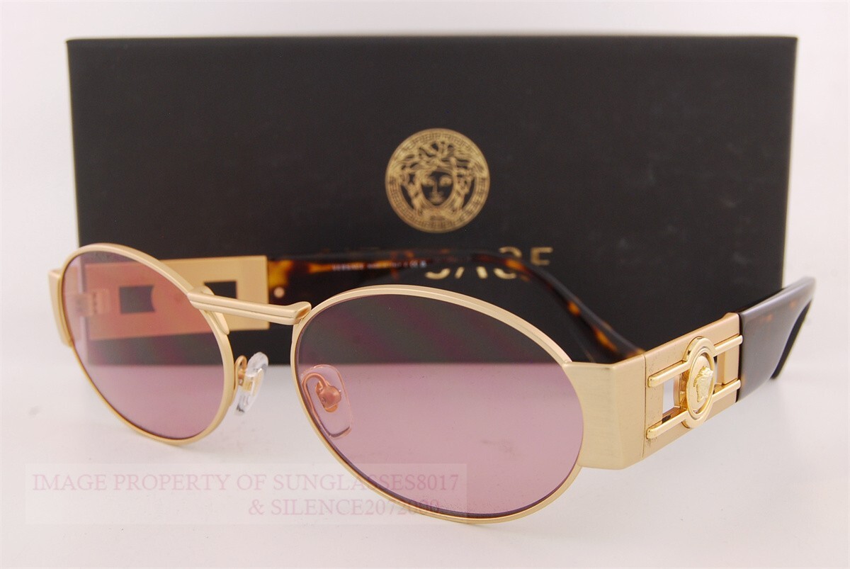 サングラス VERSACE Woman Sunglasses Gold 0VE2264 100284 s-l400.jpg