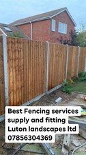 6 x 5 ft fence panels feather edge
