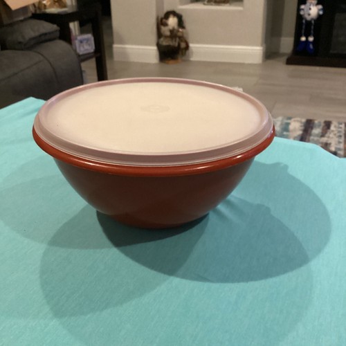 Vintage Tupperware #234 #235 #236 Wonderlier Harvest Nesting Bowls w/ 2 Lids - Picture 9 of 13