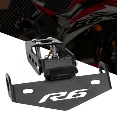 For Yamaha R6 YZFR6 YZF-R6 2006-2016 Motorcycle License Plate Holder Bracket