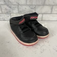 2016 Nike Air Jordan Toddlers Size 8C Black Bright Red White