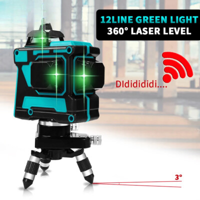 Level Self-Leveling 360 Horizontal And Vertical Cross Super Powerful Laser Level