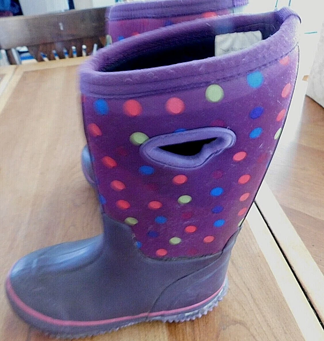 Plastic top boots target