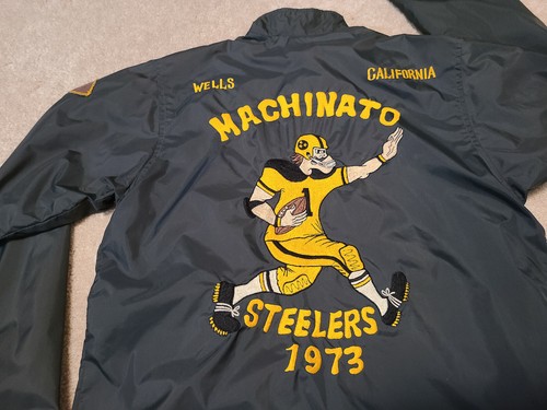 Machinato Steelers 1973 High School Football Lette