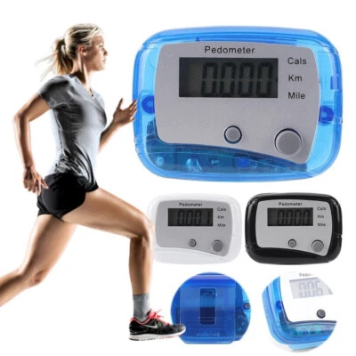 LCD Schrittzähler Laufen Joggen Clip Step Walking Kalorienzähler Run Pedometer - Bild 1 von 4
