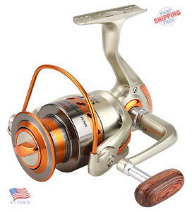 Left/Right Interchangeable 12BB Ball Bearing Saltwater Fishing Spinning Reel