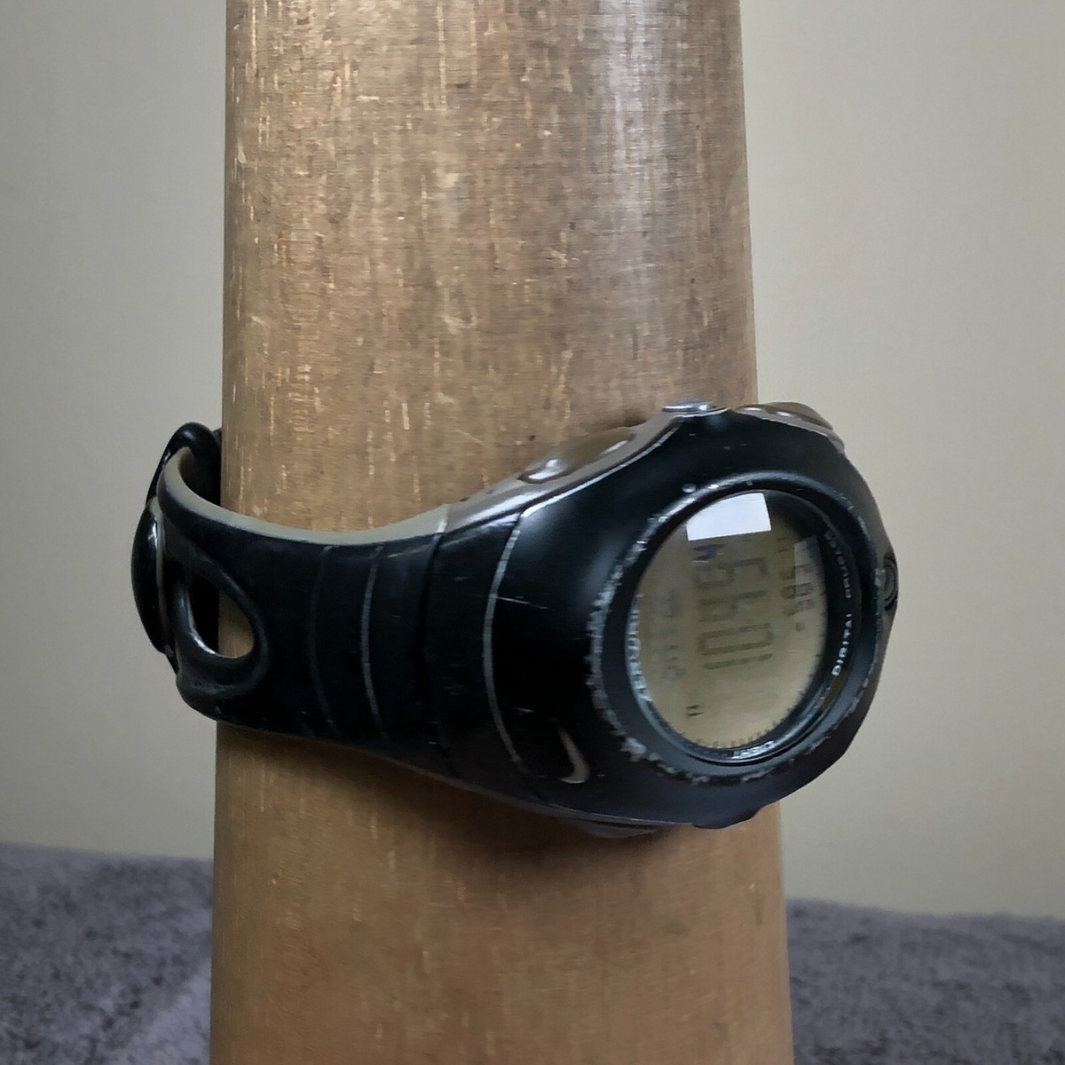 Vintage Nike Men WG56-4000 Zero Drift Black 42mm Quartz Digital