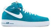 【希少/送料・関税無料】Air Force 1 '07 'White Washed Teal' Nike Air Force 1 '07 LX Shoes Sneakers Women's SZ 7 White
