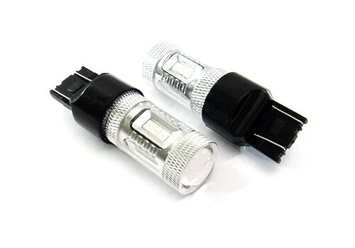 2x 180 3157 P27/7W 182 P27W Bulb SAMSUNG LED Side Indicator Tail Light DRL Amber - Image 3 of 4